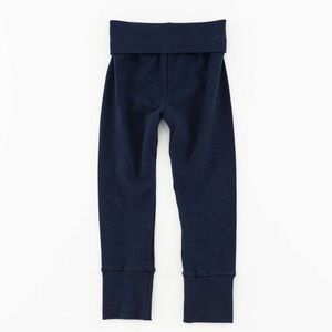 thimble collection cotton rollover jogger legging navy 3T